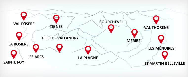 Stations de Ski de la Tarentaise